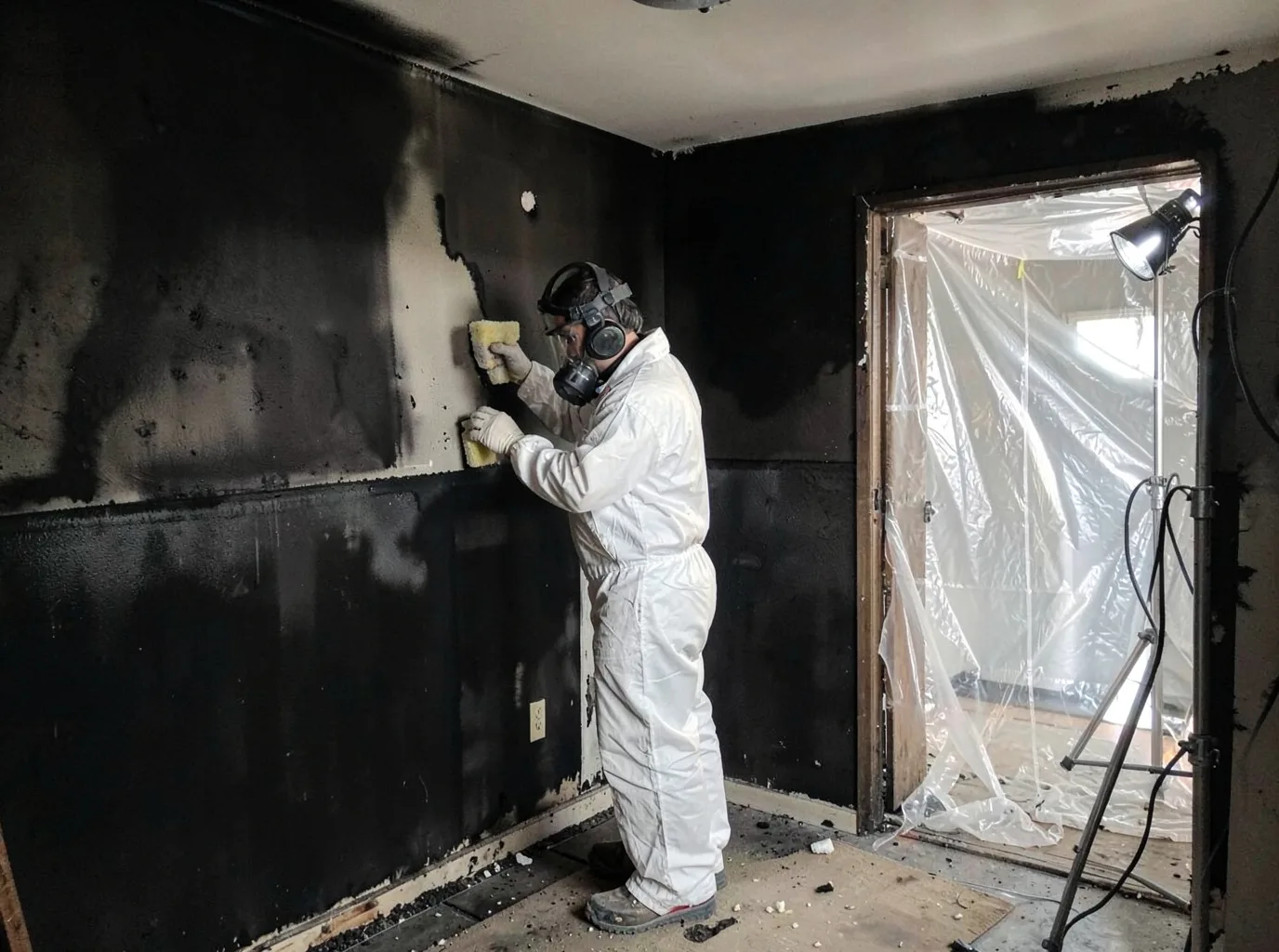 Fire Damage Restoration company in Oldham, SD